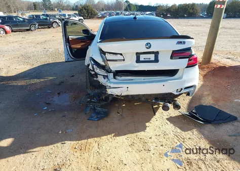 2019 BMW M5 Competition z USA, uszkodzony, nr VIN WBSJF0C53KB447416